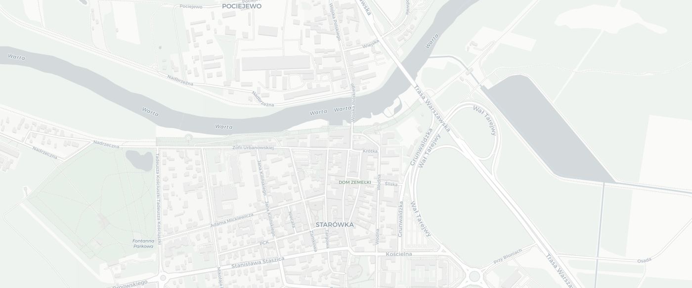 Mapa dojazdu do salonu VisionOptyk Konin