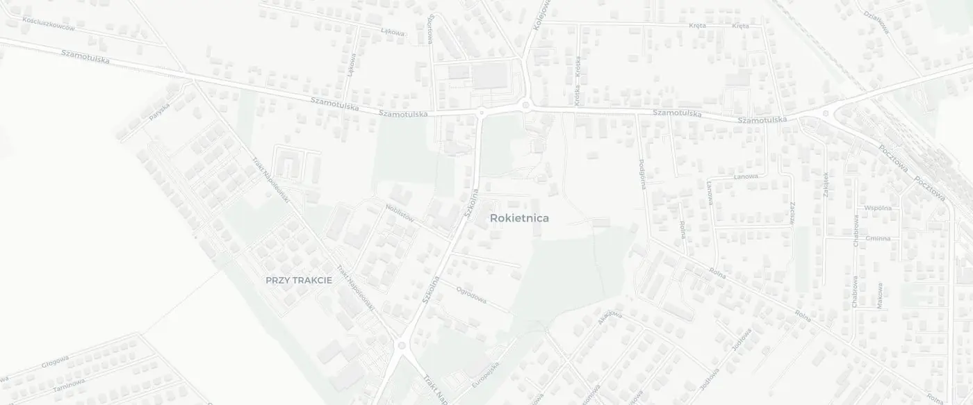 Mapa dojazdu do salonu VisionOptyk Rokietnica