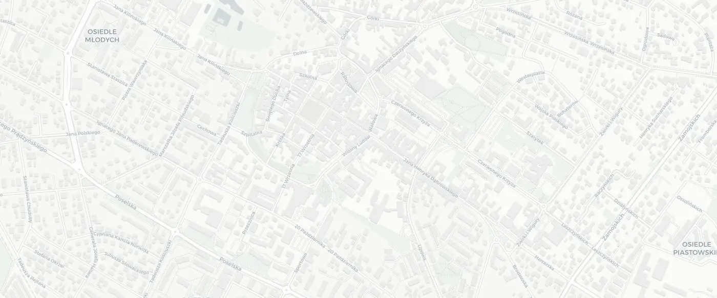 Mapa dojazdu do salonu VisionOptyk Środa Wielkopolska
